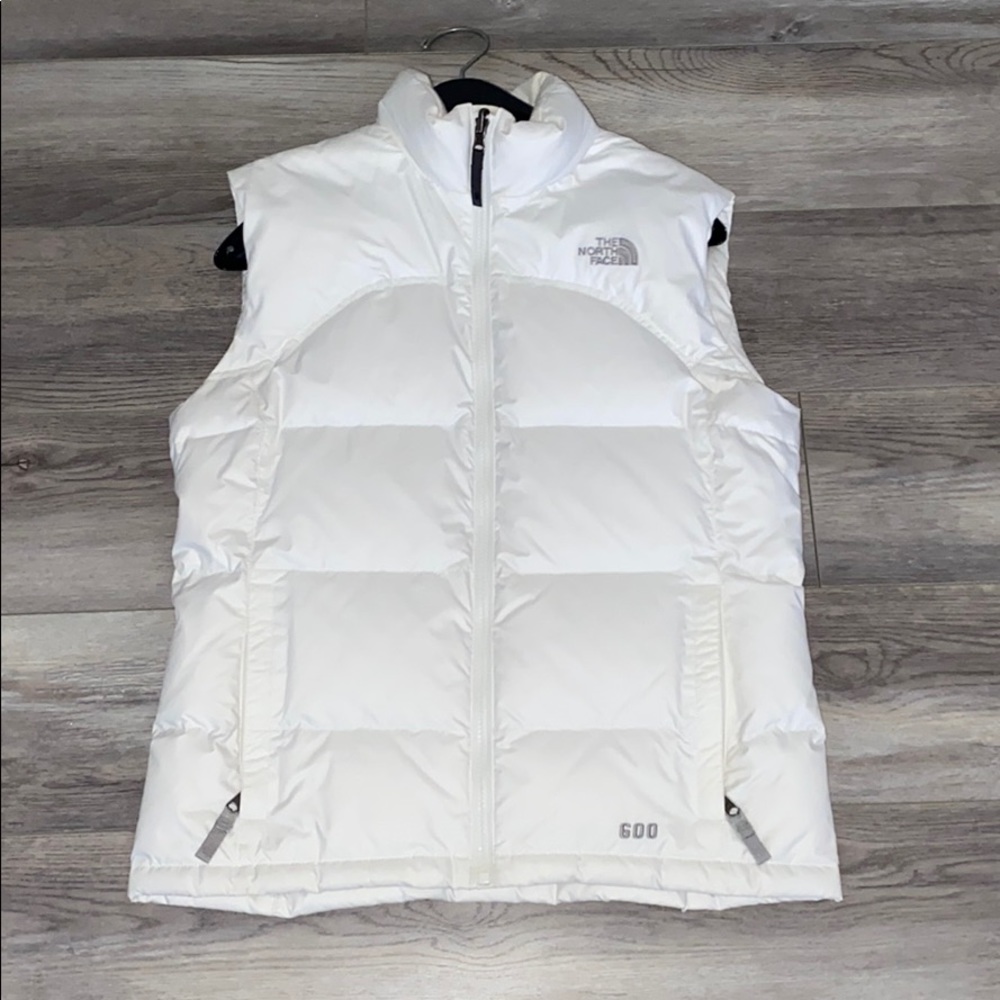 Girls Large North Face puffy vest.